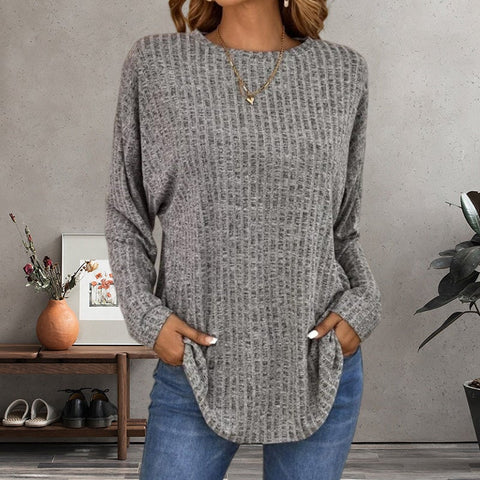 Ferlyn | Casual Long Sleeve Knit Top - Retail Flare