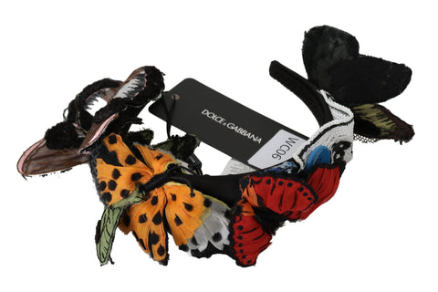 Dolce & Gabbana Elegant Floral Silk Headband Diadem - Retail Flare