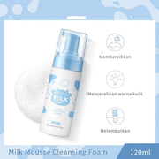 120ml Pore Cleansing Foam – Easy-to-use pump packaging for mess-free application