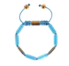 Nialaya Elegant Blue Opal & Diamond-Studded Bracelet - Retail Flare