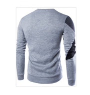 Sweaters Men New Fashion Printed Casual O - Neck Slim Cotton Knitted Mens Sweaters Pullovers Men Brand Clothing