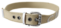 Costume National Elegant Beige Cotton Fashion Belt - Retail Flare