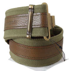 Ermanno Scervino Chic Army Green Rustic Belt - Retail Flare
