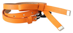 Scervino Street Elegant Leather Double Buckle Belt - Retail Flare