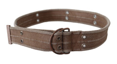Dolce & Gabbana Chic Beige Leather Adjustable Belt - Retail Flare