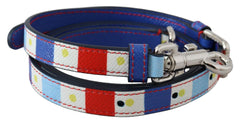 Dolce & Gabbana Chic Multicolor Leather Shoulder Strap Accessory - Retail Flare