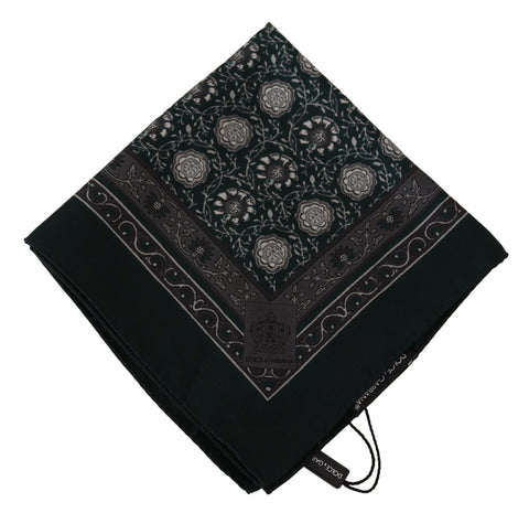 Dolce & Gabbana Exquisite Silk Pocket Square Handkerchief - Retail Flare