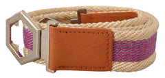 GF Ferre Elegant Multicolor Leather Fashion Belt - Retail Flare