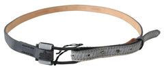 Ermanno Scervino Elegant Black Braided Leather Belt - Retail Flare