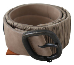 GF Ferre Elegant Brown Leather Fashion Belt - Retail Flare