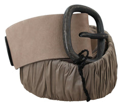 GF Ferre Elegant Brown Leather Fashion Belt - Retail Flare