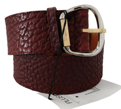 GF Ferre Elegant Brown Leather Fashion Belt - Retail Flare