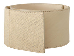 GF Ferre Elegant Off-White Fashion Belt - Retail Flare