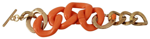 Ermanno Scervino Orange Statement Bracelet - Retail Flare