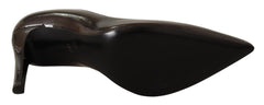 Sofia Elegant Brown Leather Heels Pumps - Retail Flare