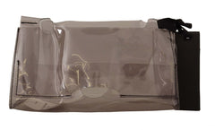 PINKO Chic Transparent Clutch for Evening Elegance - Retail Flare