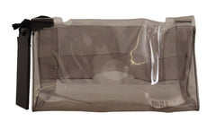 PINKO Chic Transparent Clutch for Evening Elegance - Retail Flare