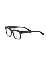 Frankie Morello Black Acetate Unisex Frame - Retail Flare