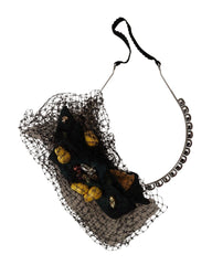 Dolce & Gabbana Enchanting Jewel-Toned Crystal Diadem - Retail Flare