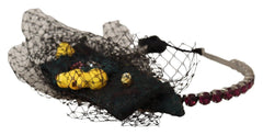 Dolce & Gabbana Enchanting Jewel-Toned Crystal Diadem - Retail Flare