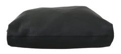 Dolce & Gabbana Elegant Black Leather Tote for Men - Retail Flare