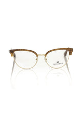 Frankie Morello Brown Metallic Fiber Women Frame - Retail Flare