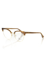 Frankie Morello Brown Metallic Fiber Women Frame - Retail Flare