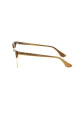 Frankie Morello Brown Metallic Fiber Women Frame - Retail Flare