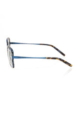 Frankie Morello Blue Metallic Women's Eyeglass Frame - Retail Flare