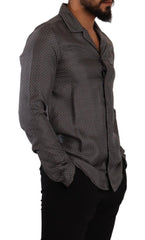 Dolce & Gabbana Elegant Silk Button Down Shirt - Retail Flare