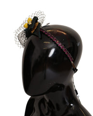 Dolce & Gabbana Charming Sicilian Lemon Crystal Headband - Retail Flare
