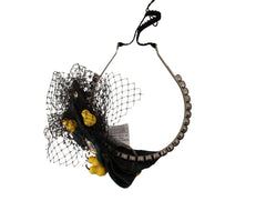 Dolce & Gabbana Charming Sicilian Lemon Crystal Headband - Retail Flare