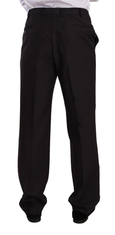 Domenico Tagliente Elegant Dark Grey Two-Piece Suit - Retail Flare