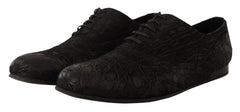Dolce & Gabbana Elegant Exotic Leather Oxford Shoes - Retail Flare