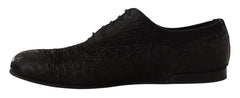 Dolce & Gabbana Elegant Exotic Leather Oxford Shoes - Retail Flare