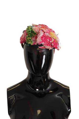 Dolce & Gabbana Multicolored Sequined Diadem Headband - Retail Flare