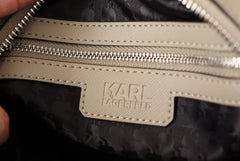 Karl Lagerfeld Elegant Green Shoulder Handbag - Retail Flare