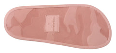Dolce & Gabbana Floral Lace Crystal Embellished Slide Flats - Retail Flare