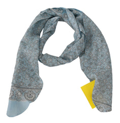 Ermanno Scervino Elegant Silk Bandana Wrap Shawl Scarf - Retail Flare
