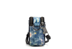 Marc Jacobs The Snapshot bag Watercolor Blue Printed Leather Shoulder Bag Purse - Retail Flare
