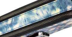 Marc Jacobs The Snapshot bag Watercolor Blue Printed Leather Shoulder Bag Purse - Retail Flare