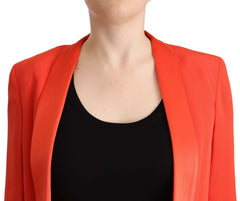 CO|TE Elegant Orange Overcoat Long Sleeves Jacket - Retail Flare