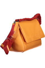 Desigual Chic Orange Shoulder Bag with Contrasting Details - Retail Flare