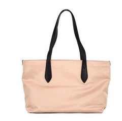Burberry Small Rose Beige Logo Branded Econyl Nylon Tote Shoulder Handbag Purse - Retail Flare