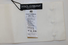 Dolce & Gabbana Embellished Snap Button Waist Belt - Retail Flare