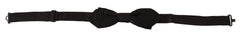Dolce & Gabbana Elegant Black Silk Bow Tie - Retail Flare