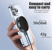 Qi2 15W Magnetic Wireless Charger – Fast Charging for iPhone 12–16 Series & PG Models