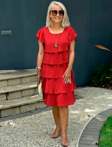 Scarlett | Elegant and Flattering Dress Comfortable for Summer - Retail Flare