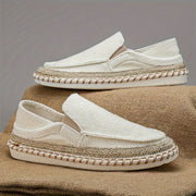 Logan™ | Nautical Pattern Slip-On Shoes