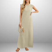Lucia | Long Flowing Wrinkle-Free Dress